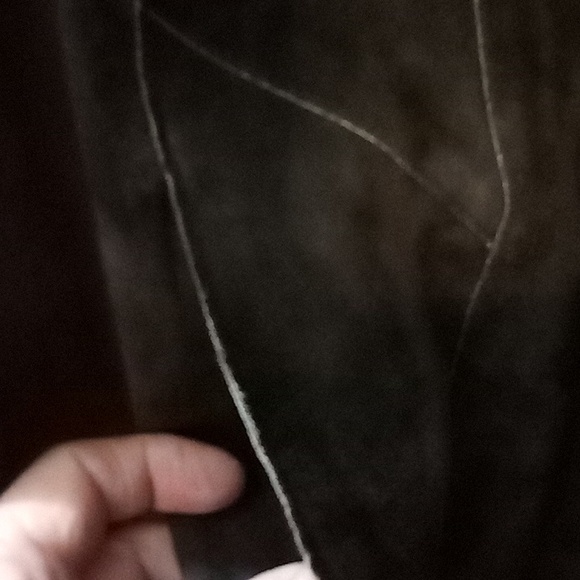 Maxima Wilson's suede leather jacket - Picture 13 of 13